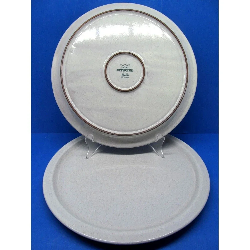 Ammerland Ceracron Melitta Set Of 2 Gray 10 3/8